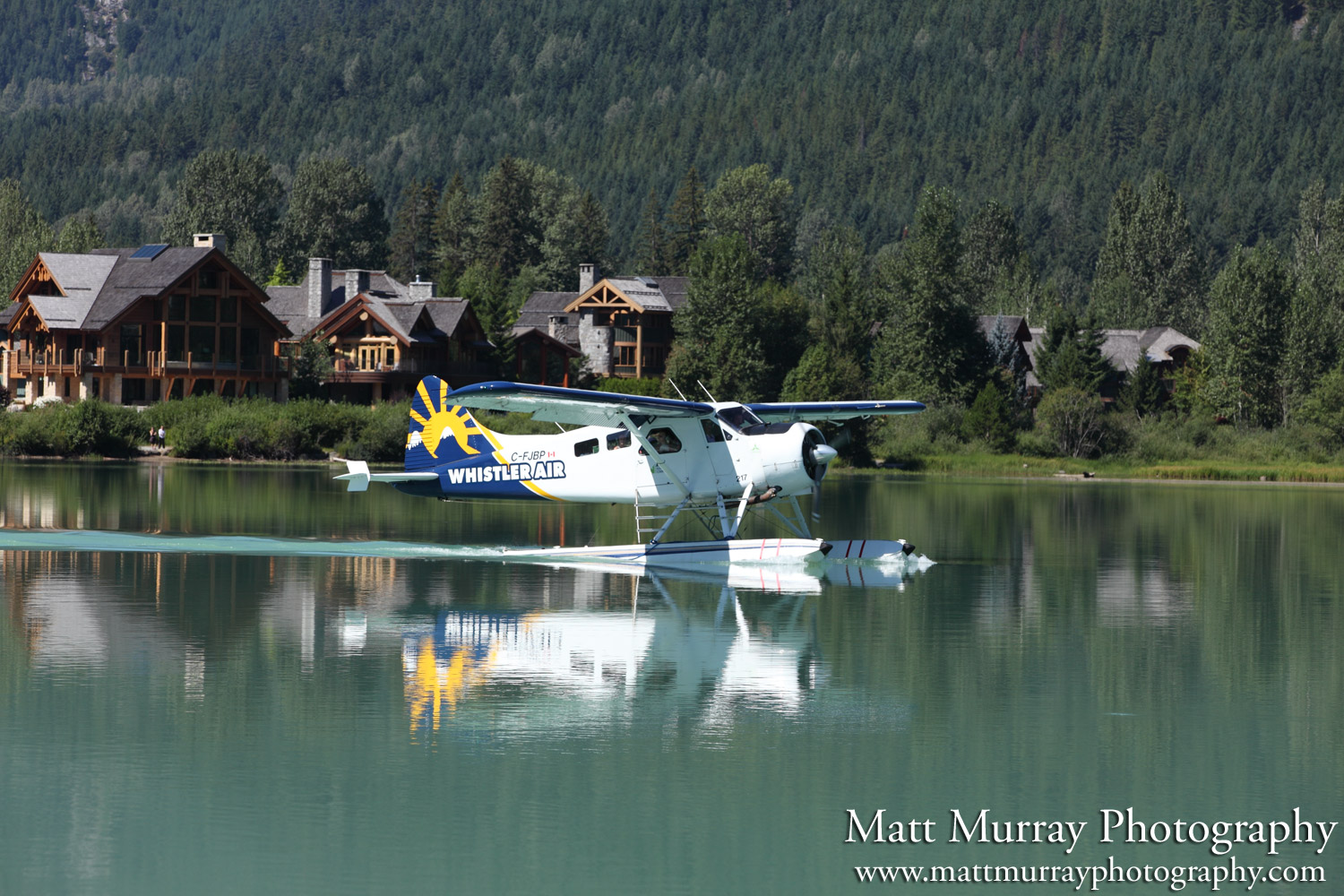 Floatplane Whistler Green Lake Summer