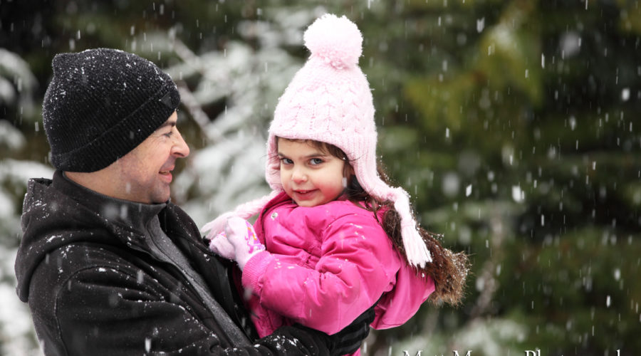 Winter Snow Family Portraits In Whistler