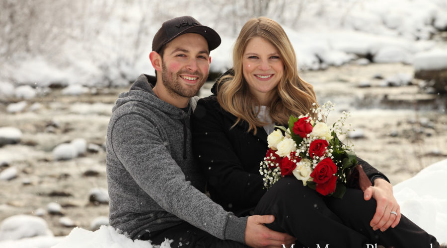 Winter Season Engagement Proposal In Whistler