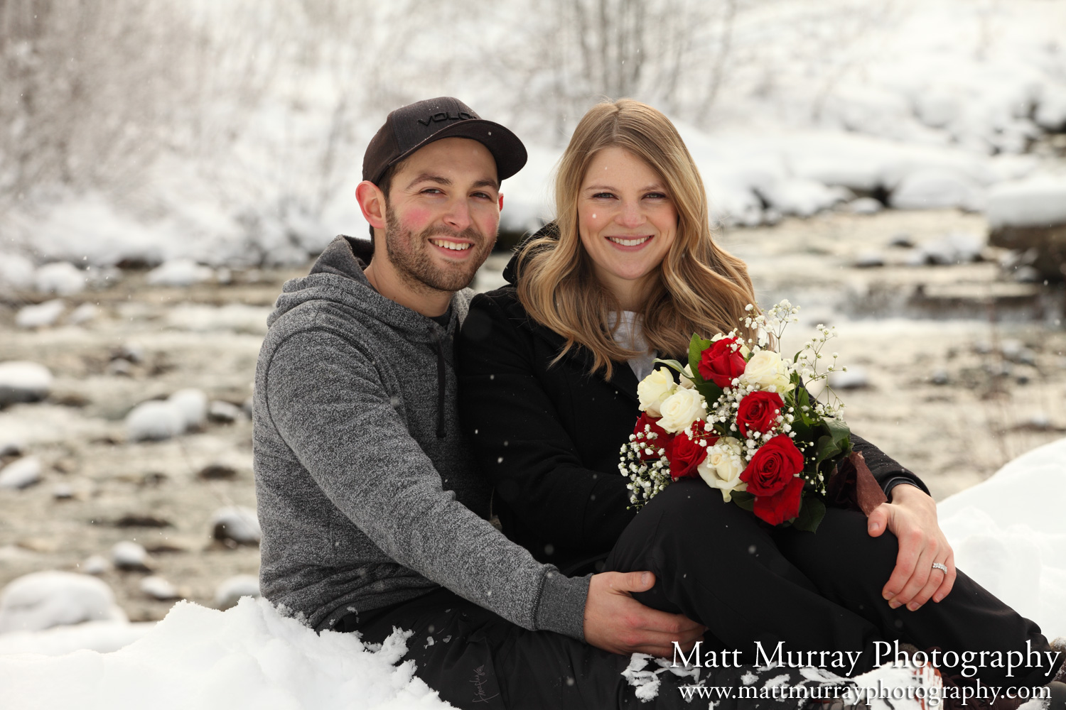 Whistler Engagement Winter Snow