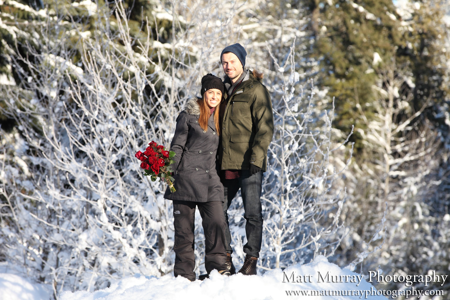 Winter Engagement Proposal Whistler BC Canada