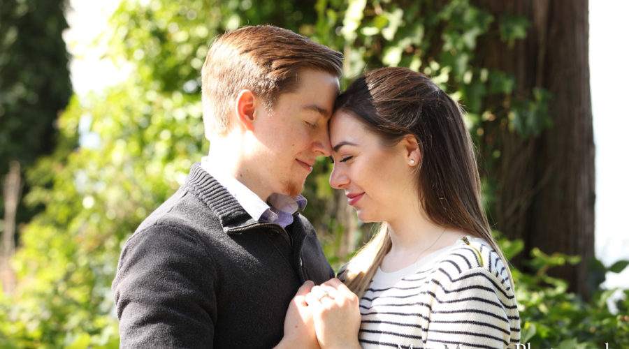 Engagement Proposal At Stanley Park In Vancouver