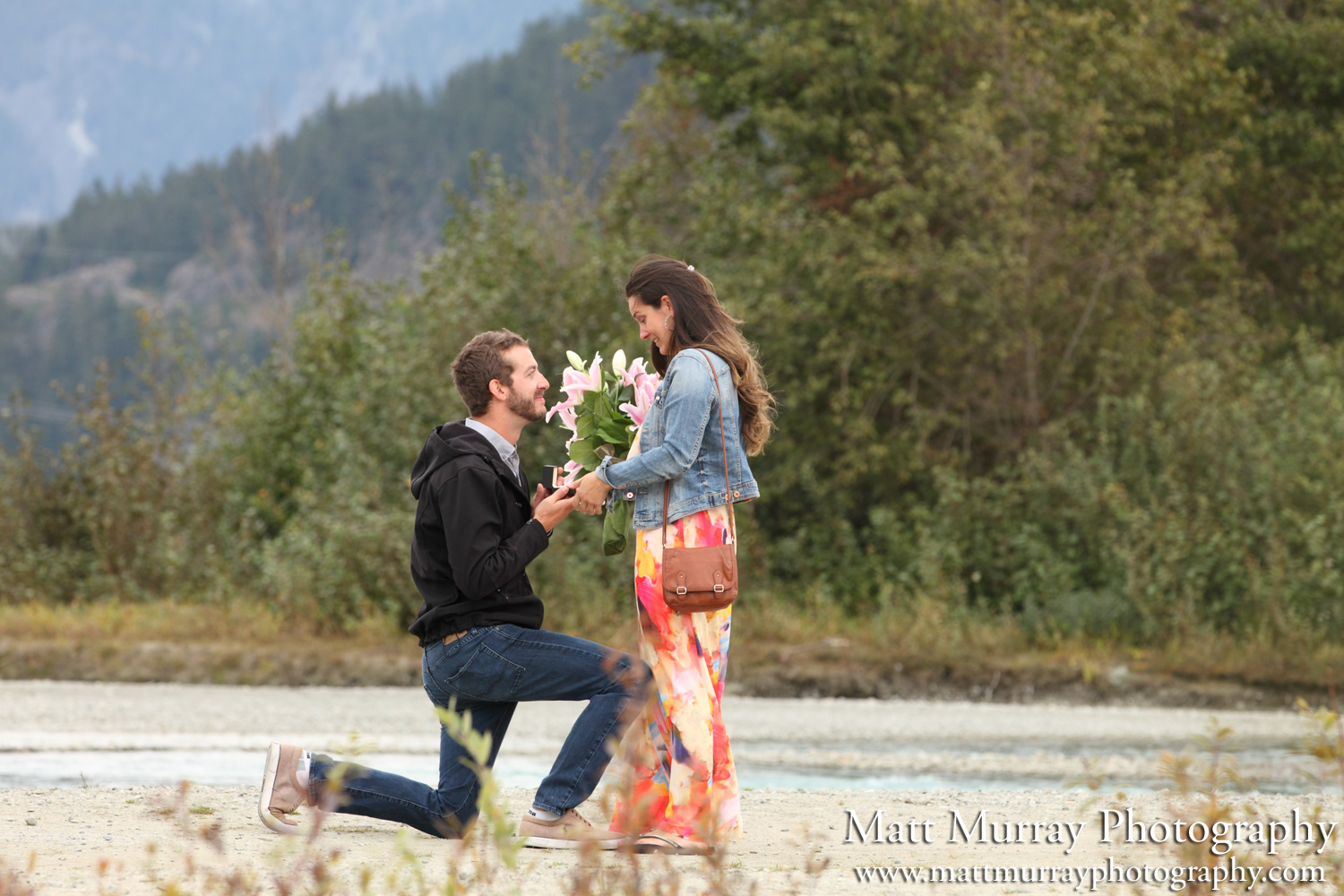 Nicklaus North Whistler Engagement Proposal