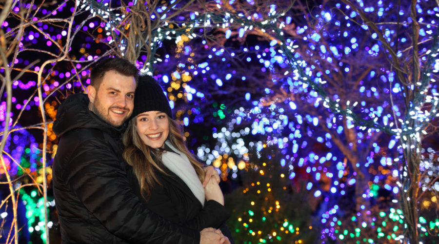 VanDusen Botanical Garden Engagement Photography