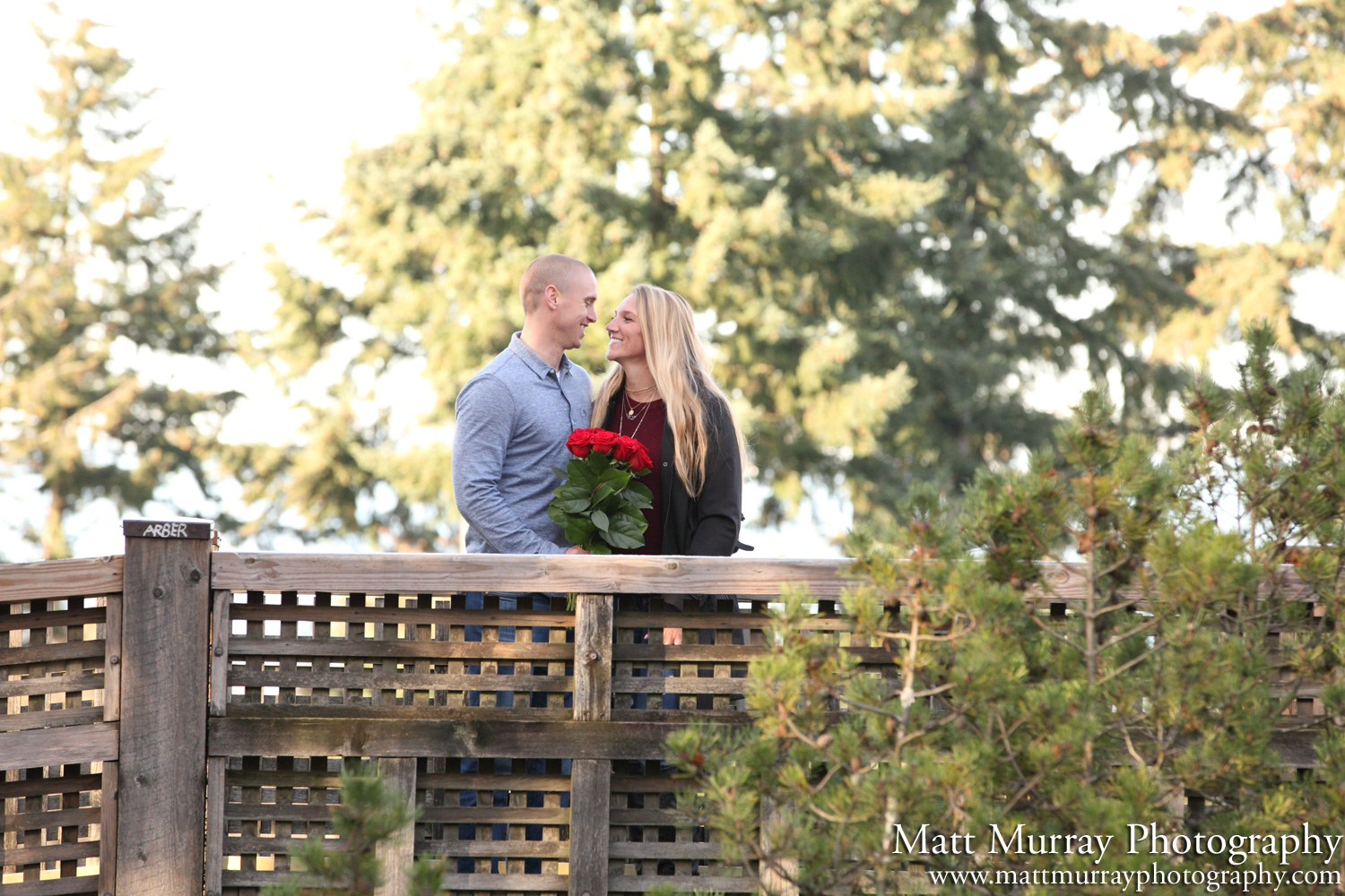 Vancouver Engagement Ceremony Park Bridge