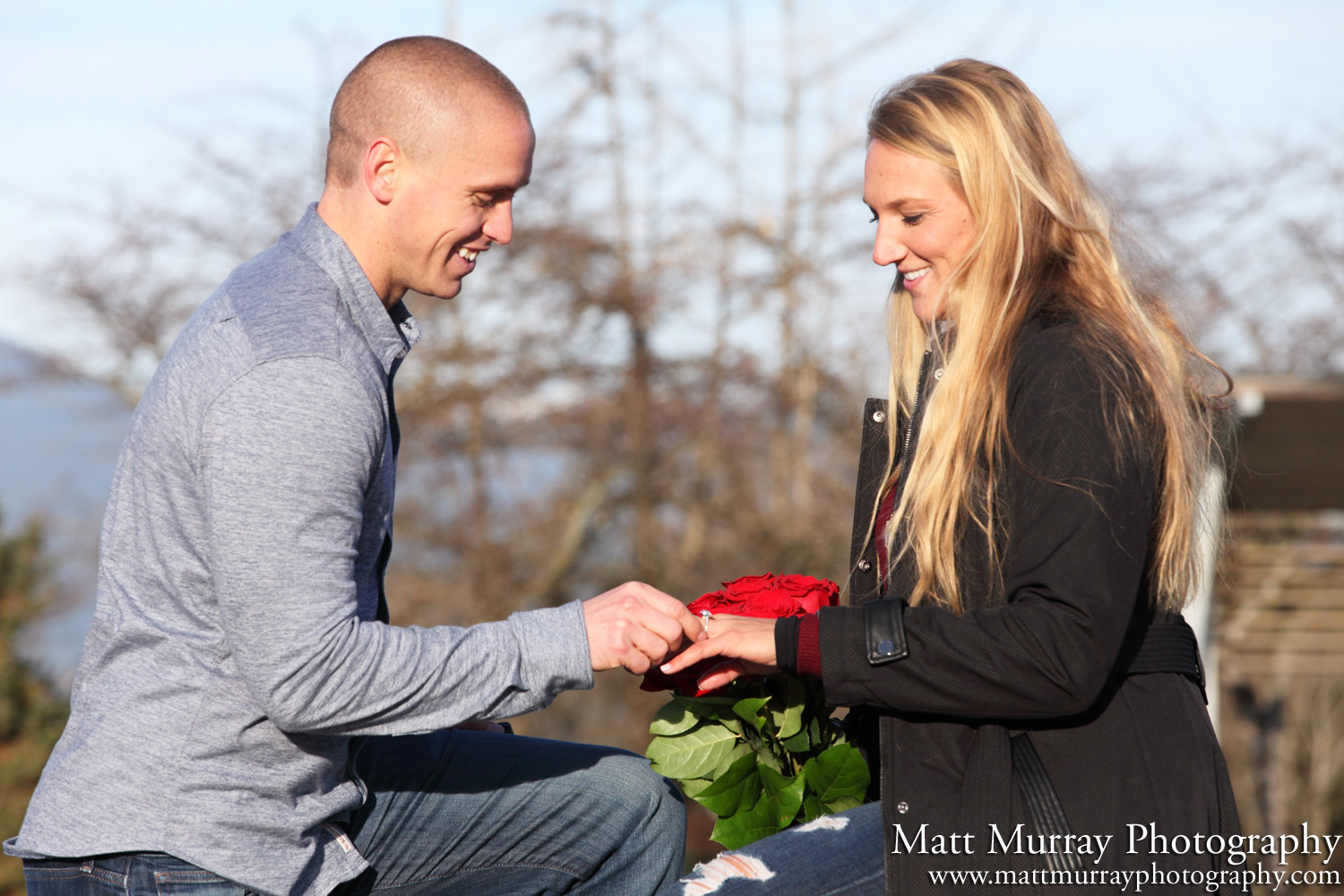 Vancouver Park Engagement Ceremony