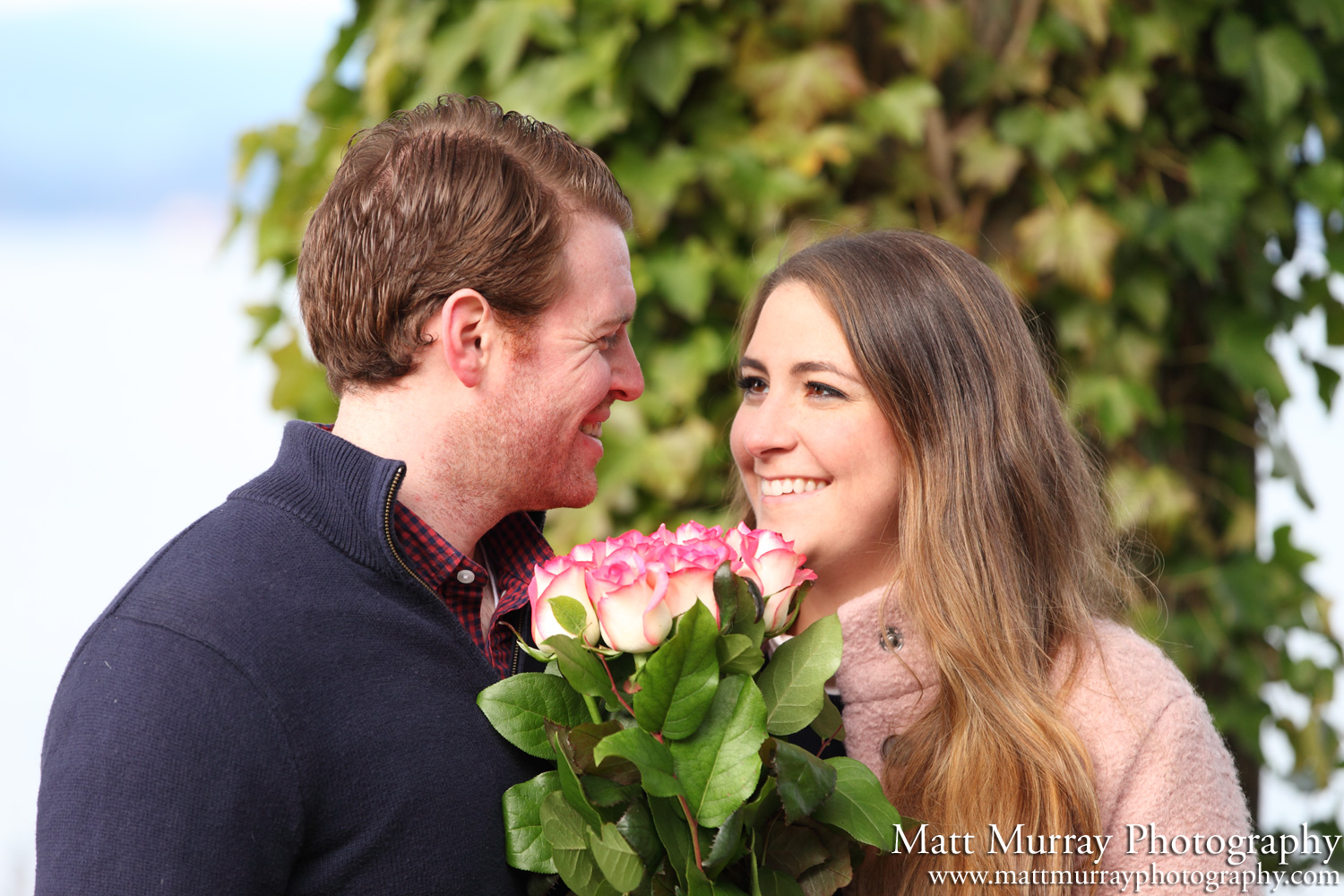 Stanley Park Engagement Proposal Portraits