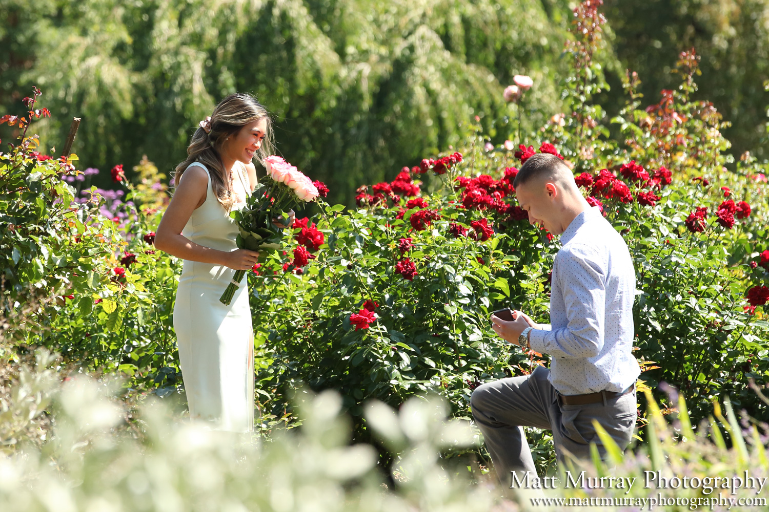 Summer Engagement Ceremony In Vancouver