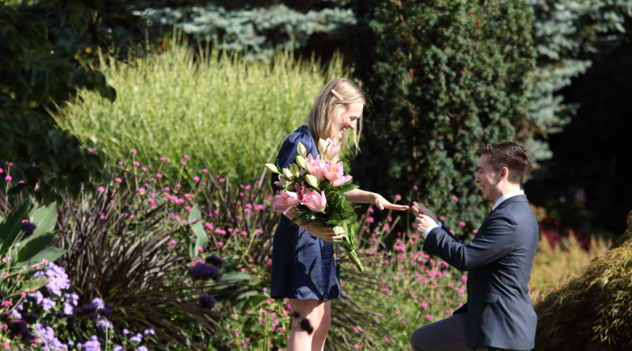 Vancouver Flower Gardens Engagement Proposal