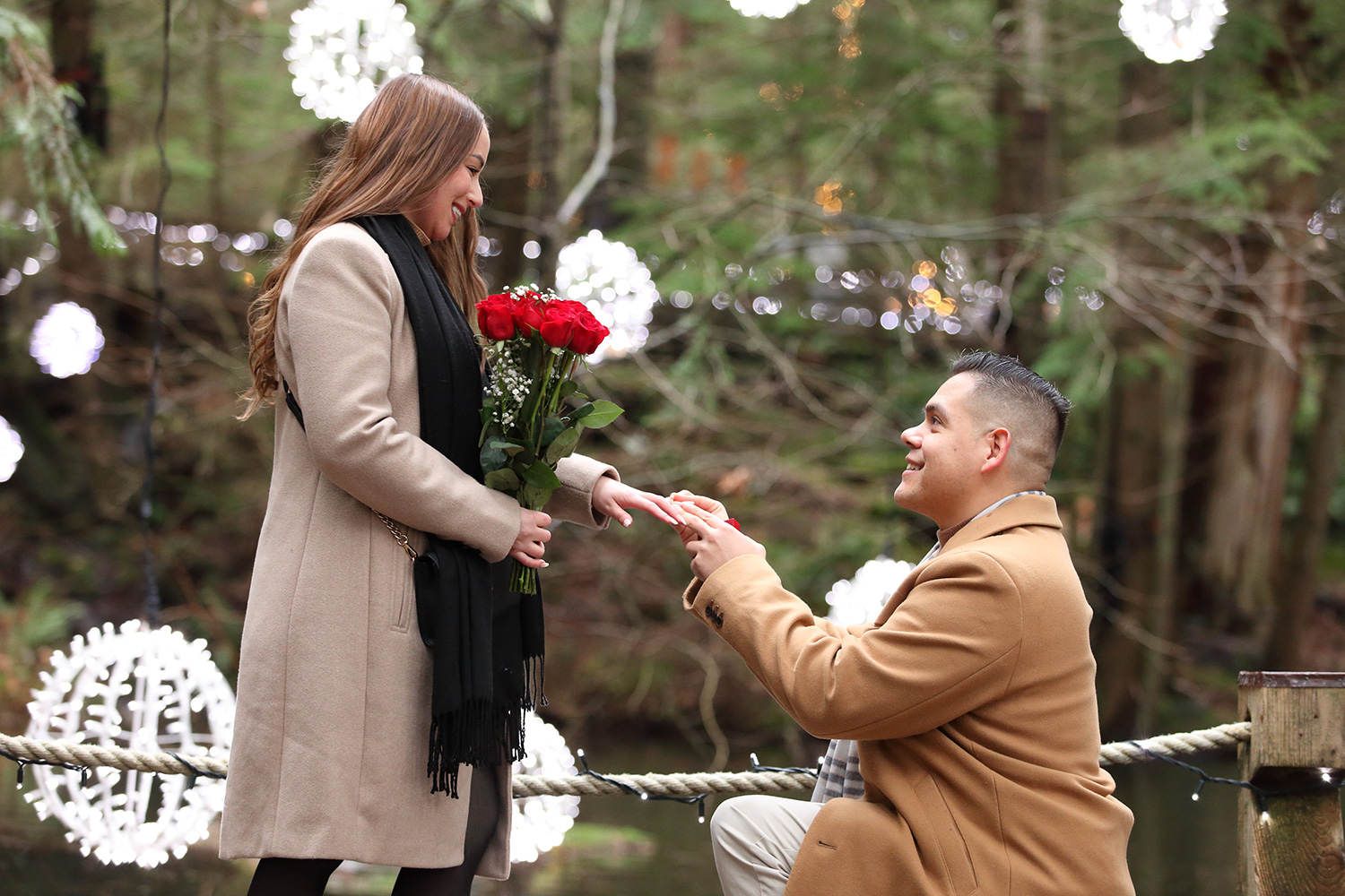 Capilano Suspension Bridge Engagement Proposal