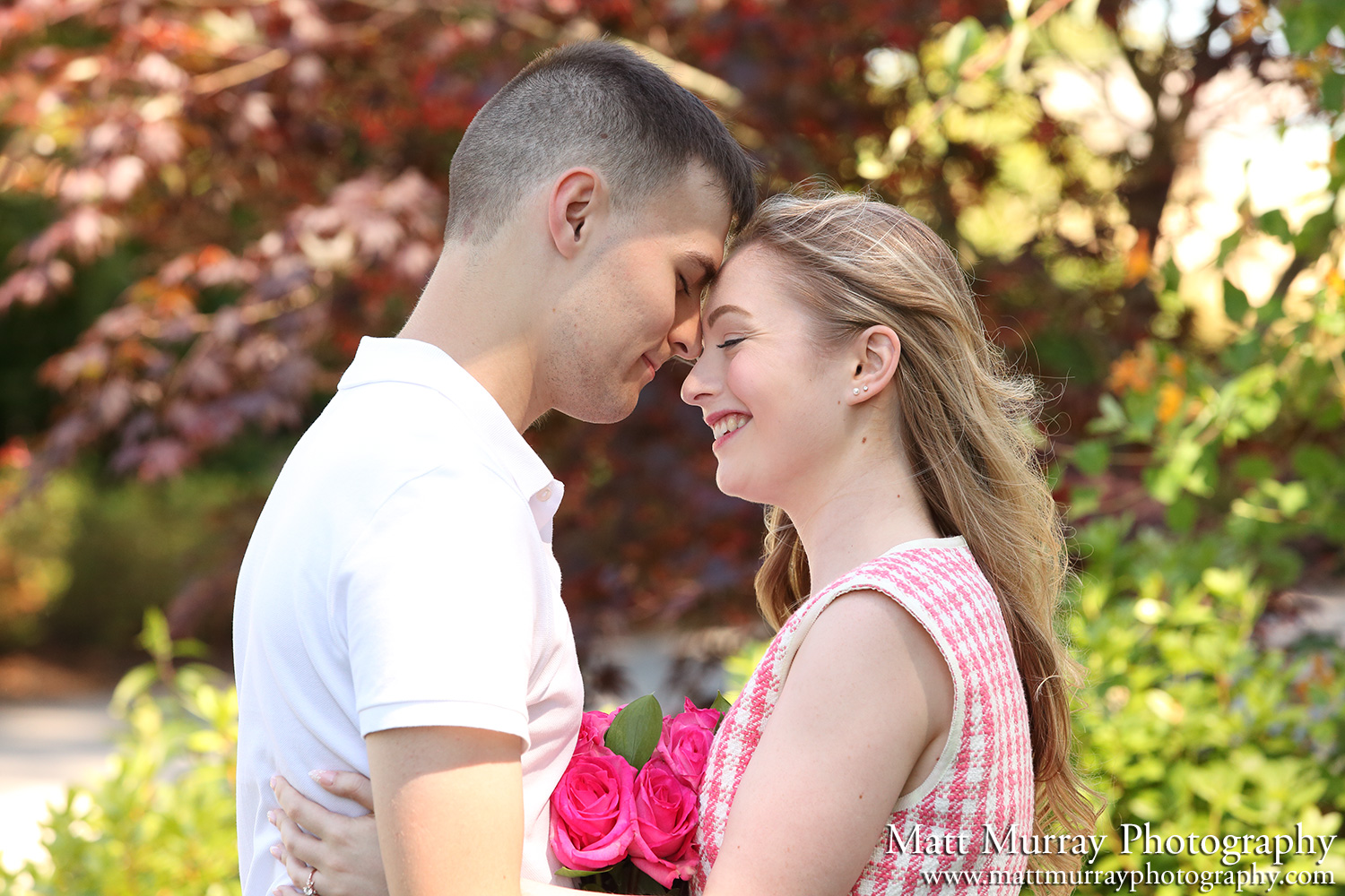 Engagement Proposal Portrait Summer Season Lafarge Lake Coquitlam