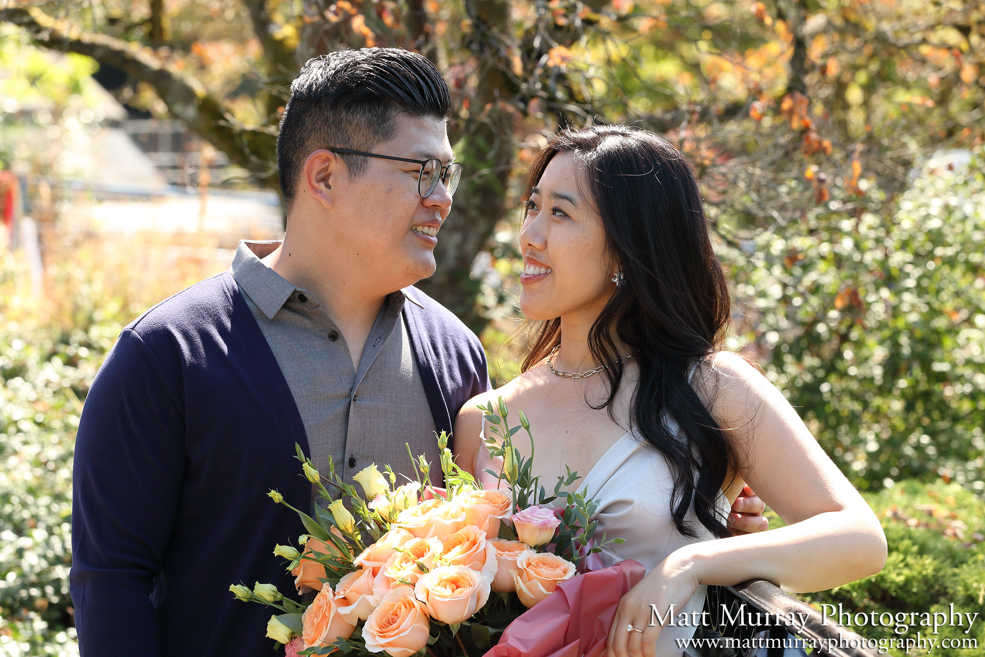 Vancouver BC Canada Engagement Proposal Portrait