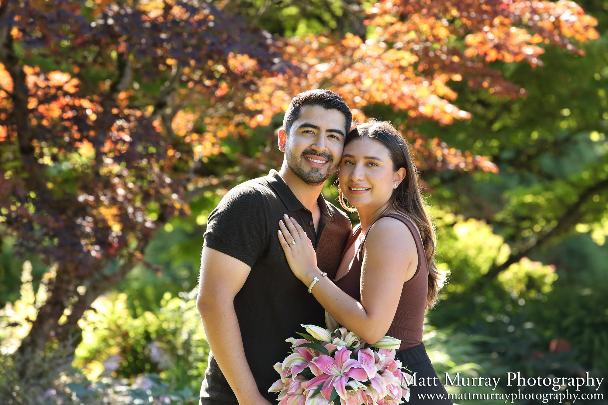 Vancouver BC Surprise Engagement Proposal Summer