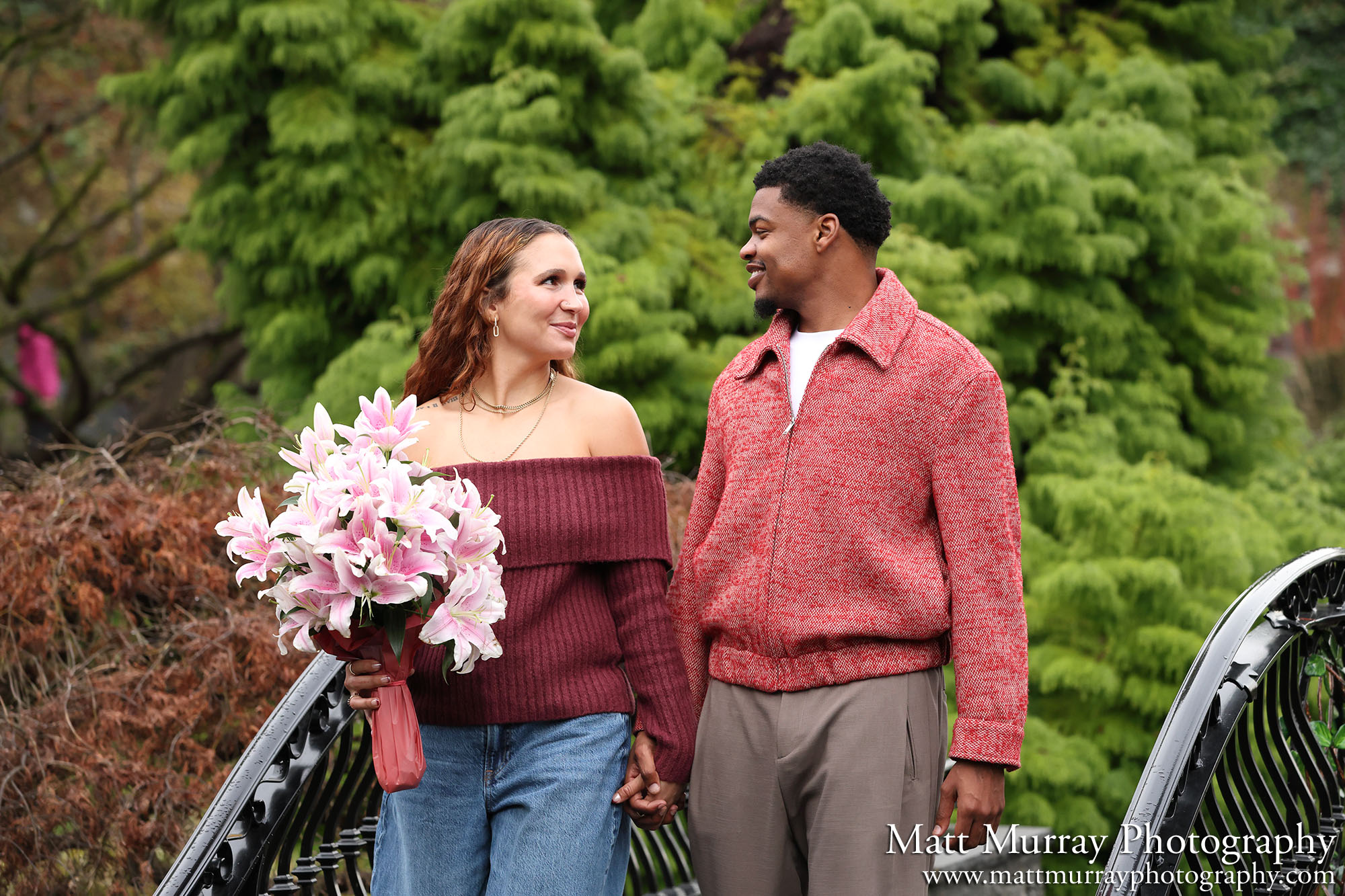 Bridge Engagement Proposal Photography