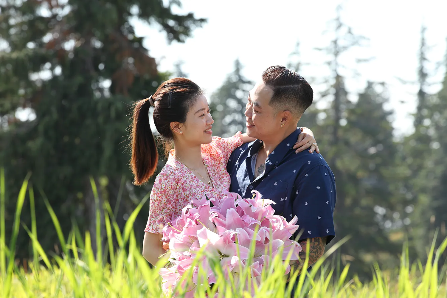 Grouse Mountain Engagement Proposal Photography Service